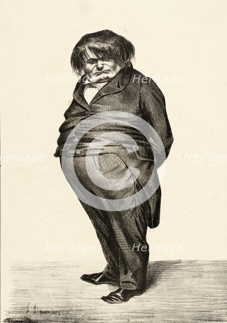 Docteur Prunelle, 1833. Creator: Honore Daumier.