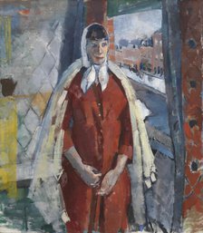 Woman at the Window, 1915. Creator: Rik Wouters.