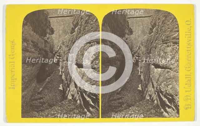 Entrance to Natural Bridge, 1875/99. Creator: H. D. Udall.