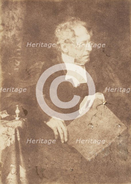 Rev. Henry Grey, D.D., St. Mary's, Edinburgh, 1843-47. Creators: David Octavius Hill, Robert Adamson, Hill & Adamson.