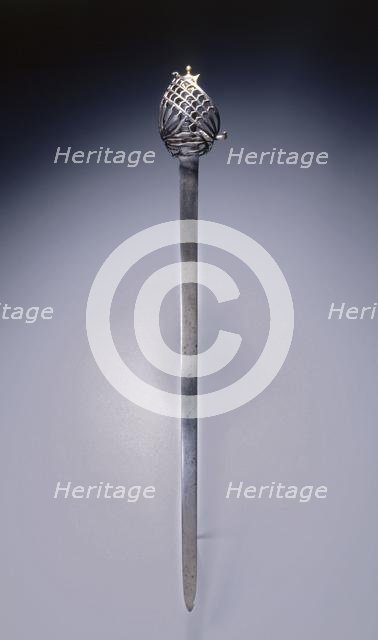 Schiavona Broadsword, early 1700s. Creator: Unknown.