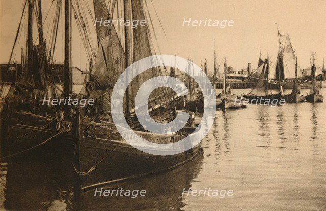 'Fishers-Boats',  c1928. Artist: Unknown.