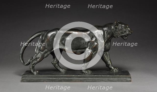 Walking Tiger, c. 1836. Creator: Antoine-Louis Barye (French, 1796-1875).