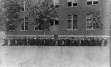 Uniformed cadets, Central High School, (1899?). Creator: Frances Benjamin Johnston.