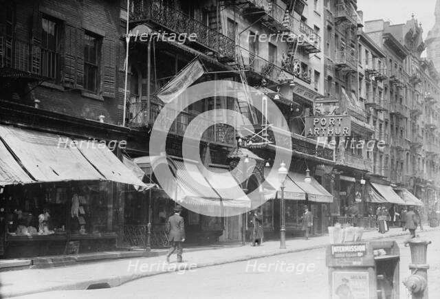 Chinatown after shooting, between c1910 and c1915. Creator: Bain News Service.