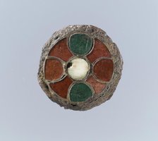 Disk Brooch, Frankish, first half of the 6th century. Creator: Unknown.