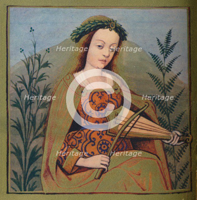 'Meduse - Fille de Phorcis', 1403, (1939). Artist: Master of Berry's Cleres Femmes.