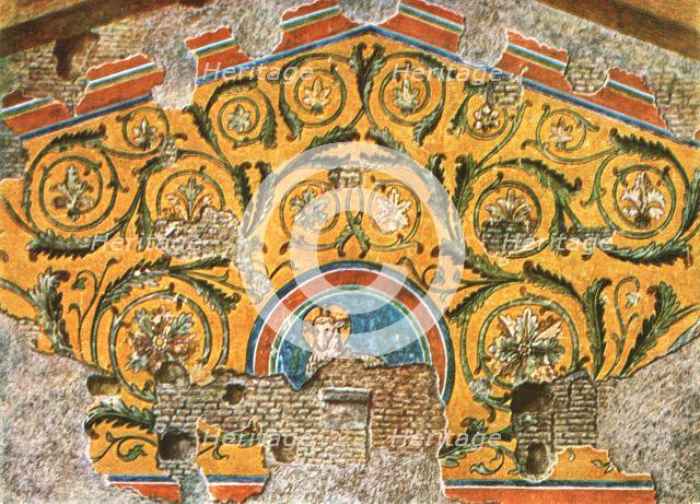 Decoration in the church of Santa Maria Maggiore, Rome, Italy, (1928). Creator: Unknown.