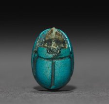 Scarab, 1350-1296 BC. Creator: Unknown.