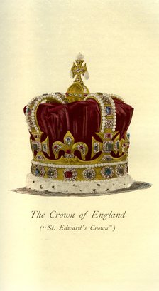 The Crown of England, 1901. Artist: Unknown