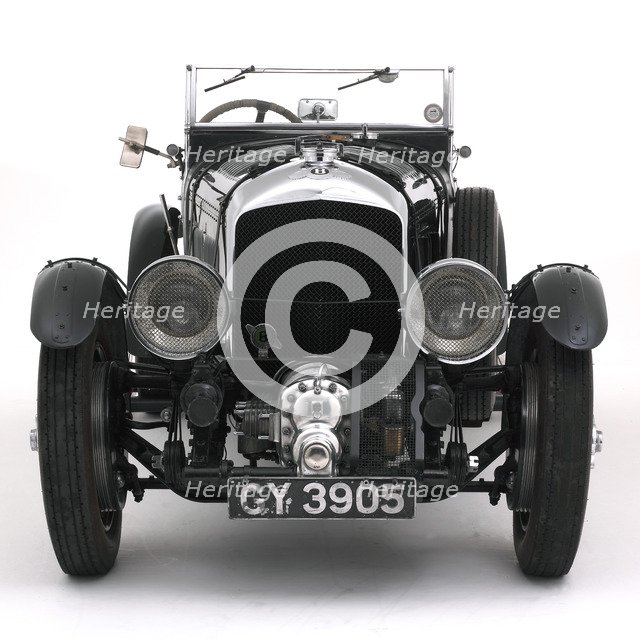 1930 Bentley 4.5 litre blower. Artist: Unknown.