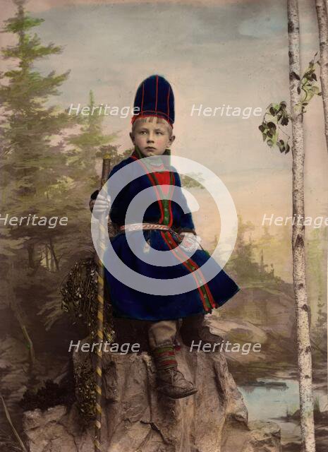 Nejla Åren, Frostviken, 1890-1900.  Creator: Helene Edlund.