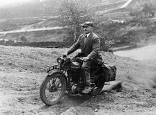 1940 BSA motorbike, (c1940?). Artist: Unknown