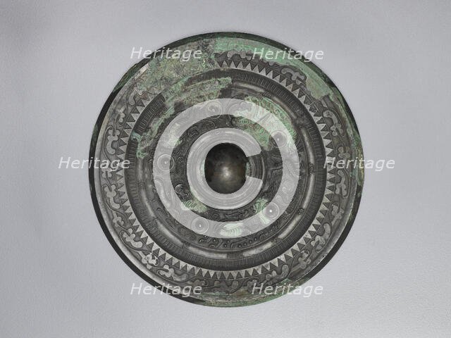 Mirror (chien), Han dynasty, 206 BCE-220 CE. Creator: Unknown.