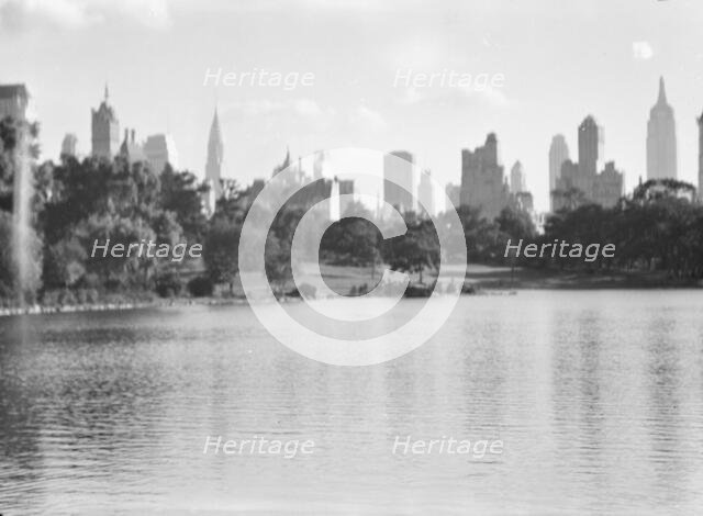 New York City views, Central Park, between 1931 and 1938. Creator: Arnold Genthe.