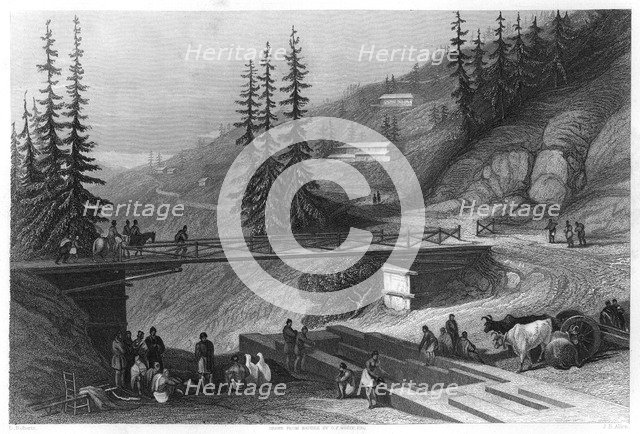 Simla, India,  c1860.Artist: James B Allen