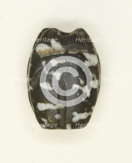 Scarab: Uninscribed, Egypt, First Intermediate Period-Early Middle Kingdom (?), Dynasties 9-12... Creator: Unknown.