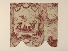 Les Quatre Éléments (The Four Elements) (Furnishing Fabric), France, c. 1780. Creator: Oberkampf Manufactory.