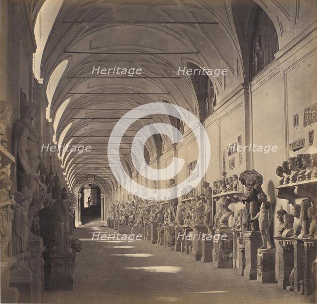 Interior Of Museum, Printed c.1860. Creator: Robert MacPherson.