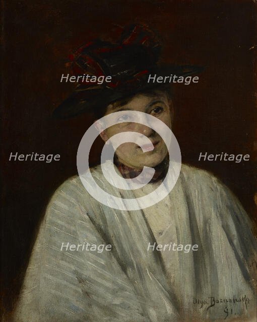 Joyful Baska, 1891. Creator: Olga Boznanska.