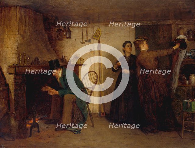 The New Bonnet, 1876. Creator: Eastman Johnson.