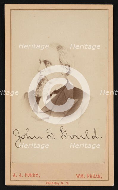 Portrait of John Stanton Gould (1810-1874), Before 1874. Creator: Purdy & Frear.