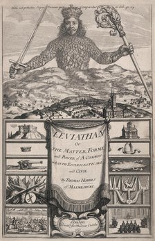 Leviathan, 1651.  Creator: Unknown.