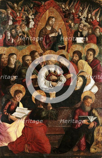 The Dormition of the Virgin, 1492-1494. Creator: Quartararo, Riccardo (1443-1506).