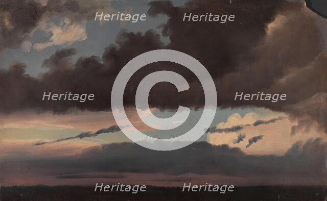 Cloud Study, 1839. Creator: Knud Baade.