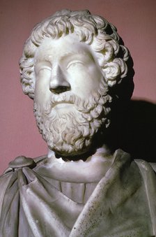 Bust of Marcus Aurelius. Artist: Unknown