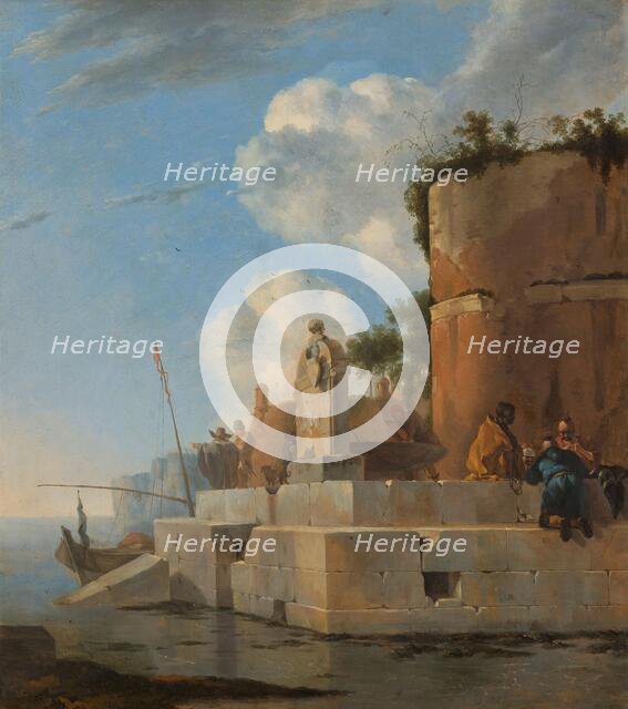 A Coastal Ruin in Italy, 1640-1652. Creator: Jan Asselijin.
