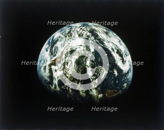 Earth from Apollo 15, 26 July 1971. Creator: NASA.