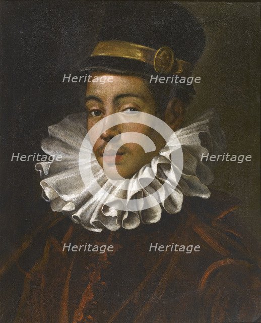 Portrait of Ito Mancio, ca 1585. Creator: Tintoretto, Domenico (1560-1635).