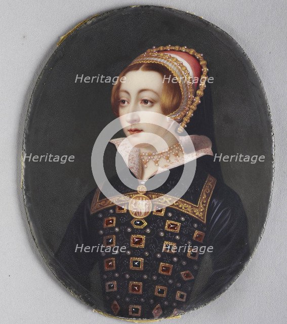 Anne Boleyn. Artist: Bone, Henry Pierce (1779-1855)