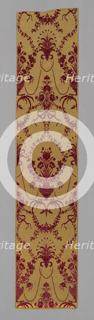 Panel (Formerly Used as a Wallcovering), Italy, 1775/85. Creator: Unknown.