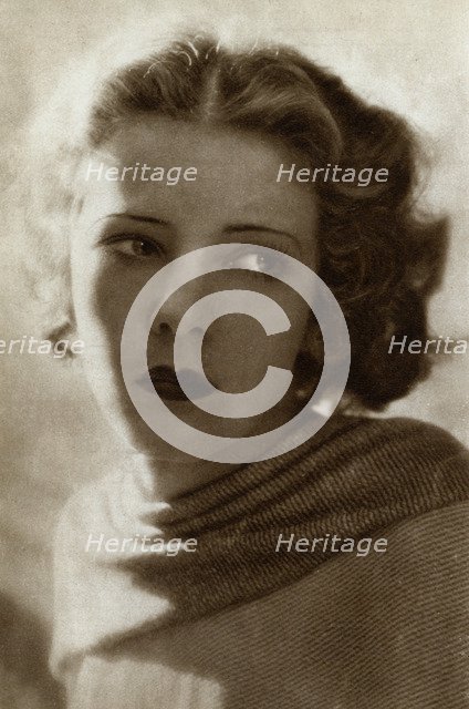 Elissa Landi, Italian born actress, 1933. Artist: Unknown