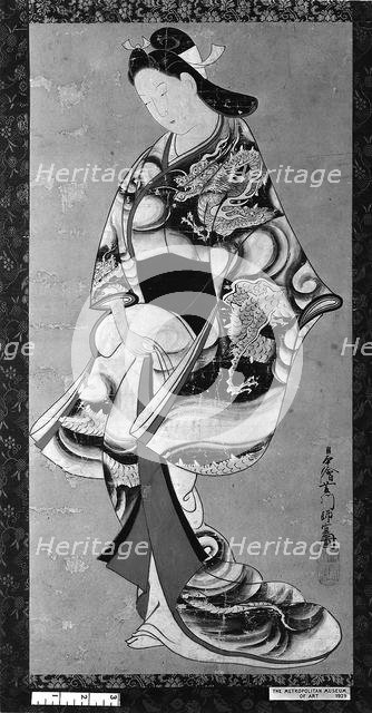 Standing Beauty. Creator: Hishikawa Moronobu.