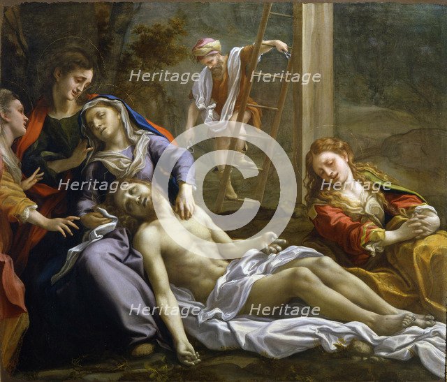The Lamentation over Christ, 1524-1525. Artist: Correggio (1489-1534)