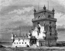 Belém Tower, Lisbon, Portugal, 19th century.Artist: Therond