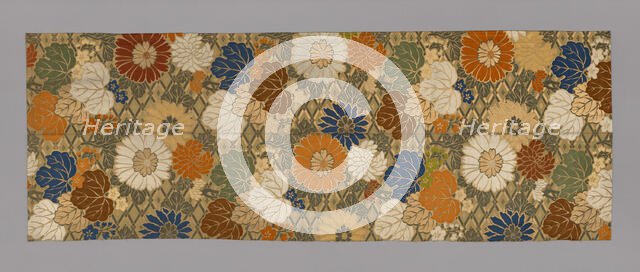 Obi (Belt), Japan, Meiji period (1868-1912), 1875/1900. Creator: Unknown.