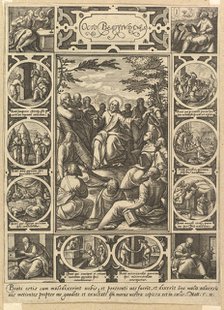 The Eight Beatitudes, ca. 1578. Creator: Hendrik Goltzius.