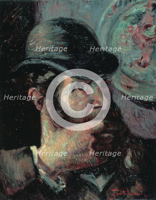 Self-Portrait, 1890s. Artist: Guillaumin, Jean-Baptiste Armand (1841-1927)