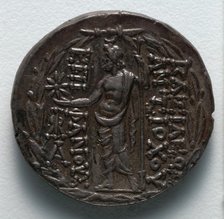 Tetradrachm: Zeus (reverse), 111-109 BC. Creator: Unknown.