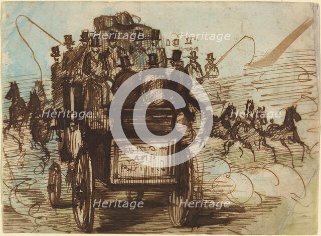 The Brighton Coach. Creator: Constantin Guys.