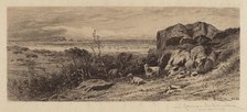 A Bit on Marblehead Neck, 1883. Creator: James David Smillie.