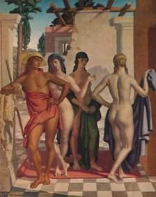 'The Judgment of Paris', 1929, (1931). Artist: Harry Morley.