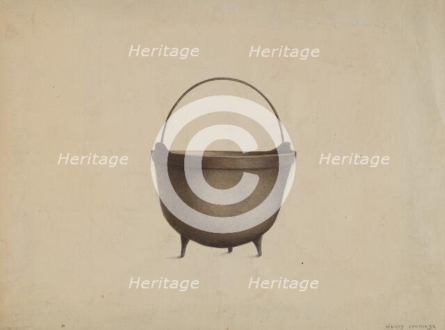 Potato Kettle, c. 1937. Creator: Harry Jennings.