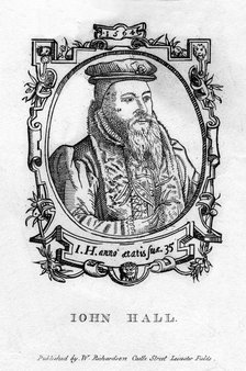 John Hall (c1575-1635), English physician. Artist: Unknown