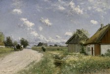 Skoon landscape, 1886. Creator: Johan Ericson.