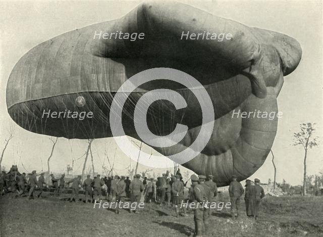'One of Our Observation Balloons', (1919).  Creator: Unknown.